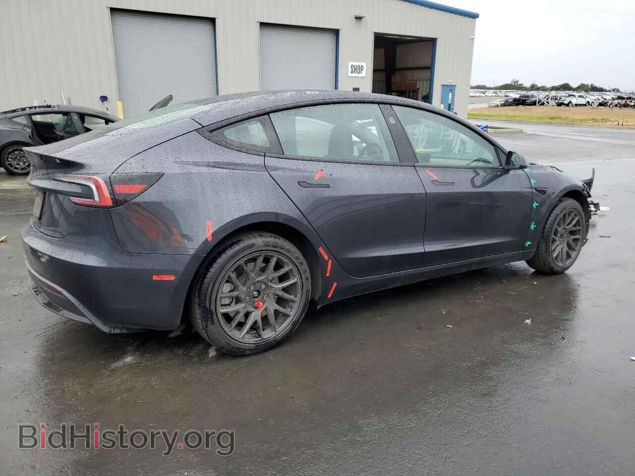 2024 TESLA MODEL 3 - VIN: 5YJ3E1EA0RF771045 - Фото 3
