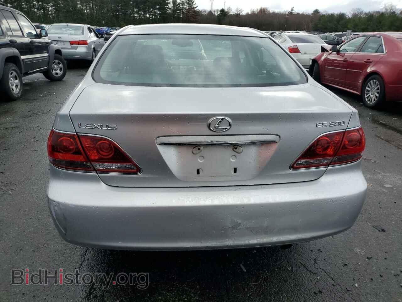 2005 LEXUS ES330 - VIN: JTHBA30G155069552 - Фото 6