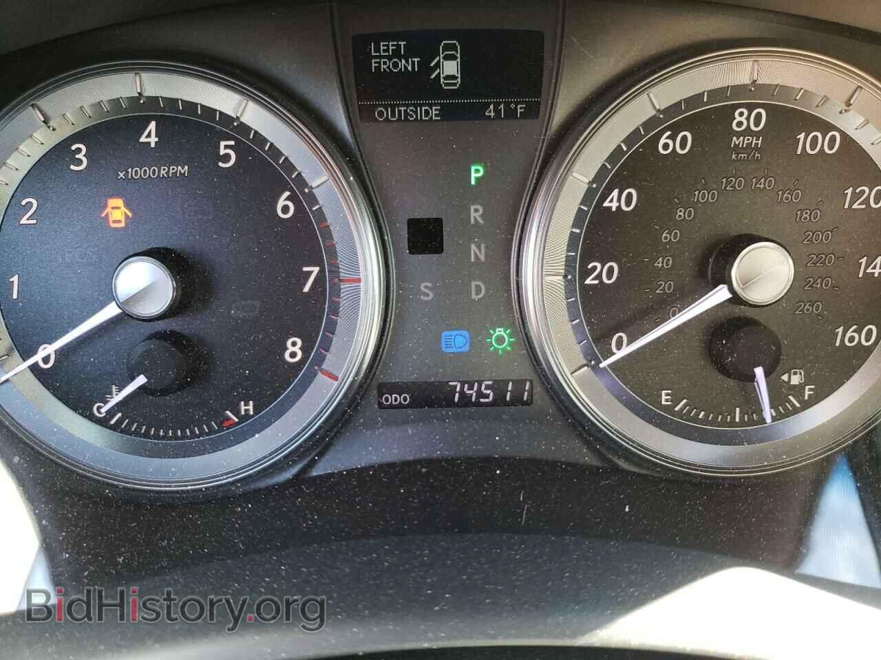 2011 LEXUS ES350 - VIN: JTHBK1EG0B2454091 - Фото 9