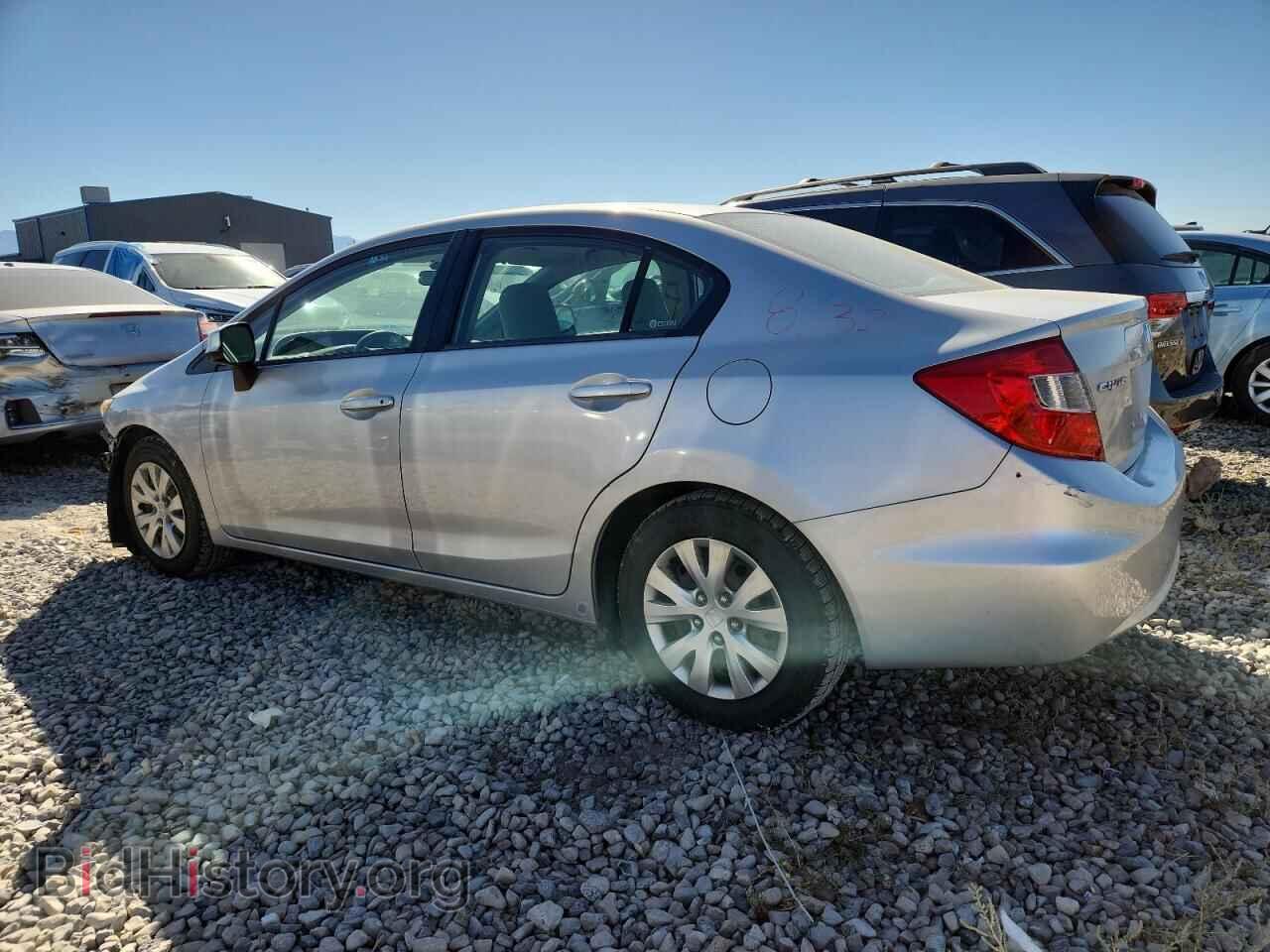 2012 HONDA CIVIC - VIN: 2HGFB2F50CH590236 - Фото 2