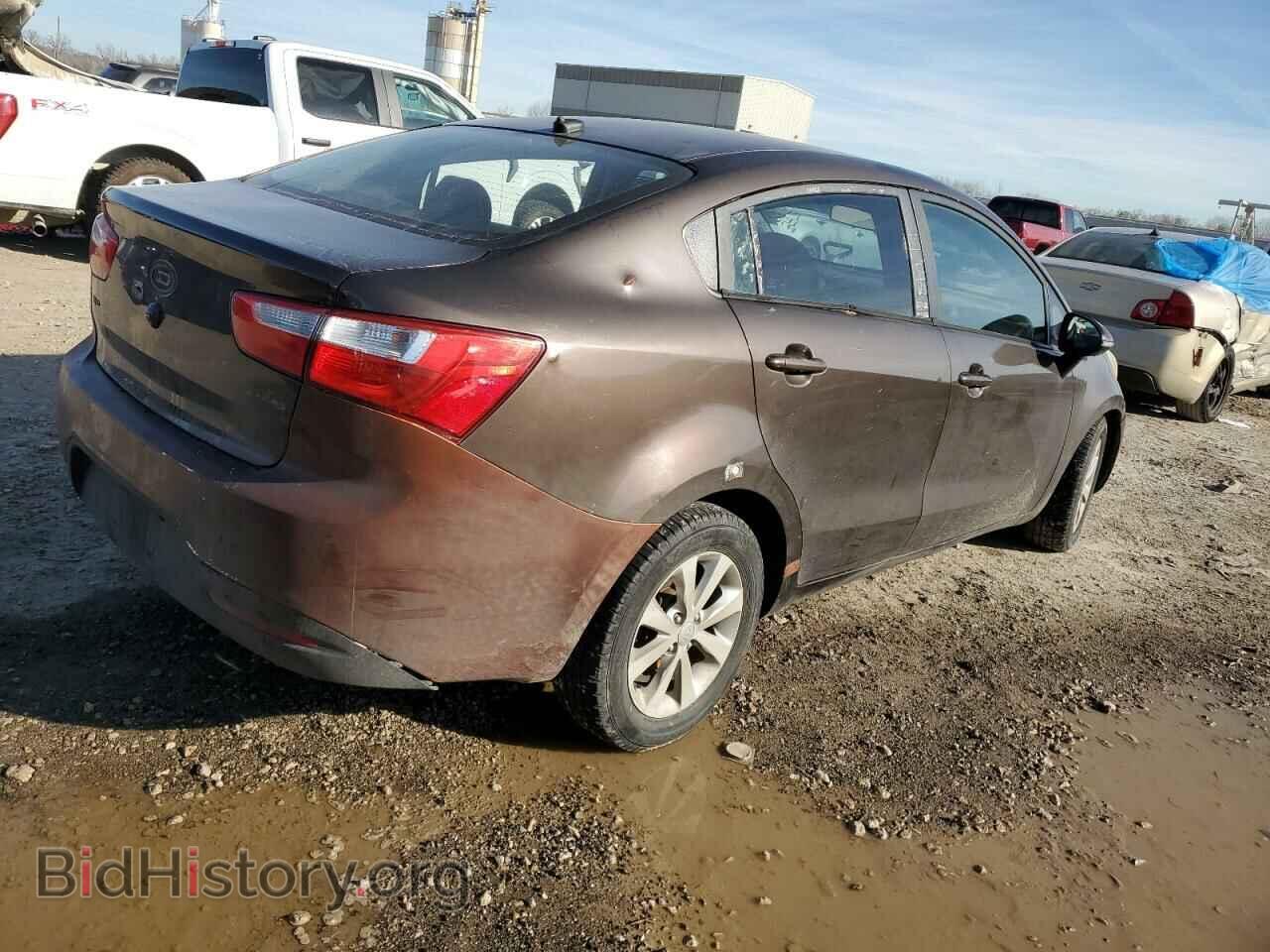 2014 KIA RIO - VIN: KNADN4A30E6418420 - Фото 3
