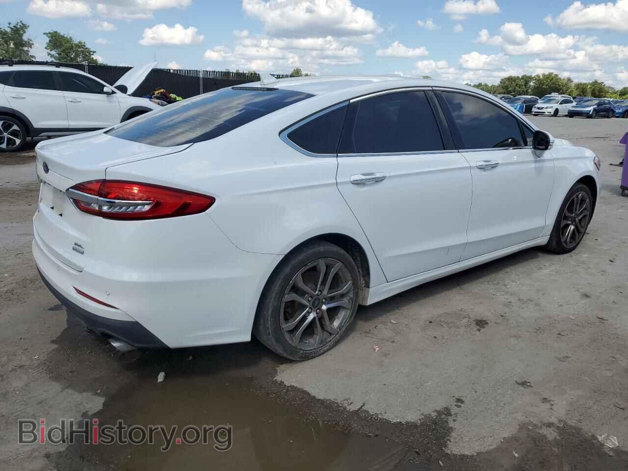 2019 FORD FUSION - VIN: 3FA6P0CD6KR233944 - Фото 3