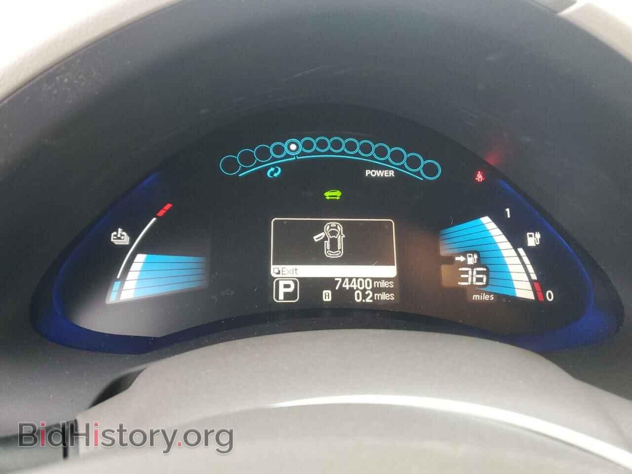 2012 NISSAN LEAF - VIN: JN1AZ0CP4CT016601 - Фото 9