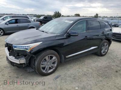 2020 Acura RDX Advance, черный — VIN 5J8TC2H79LL011231, Copart