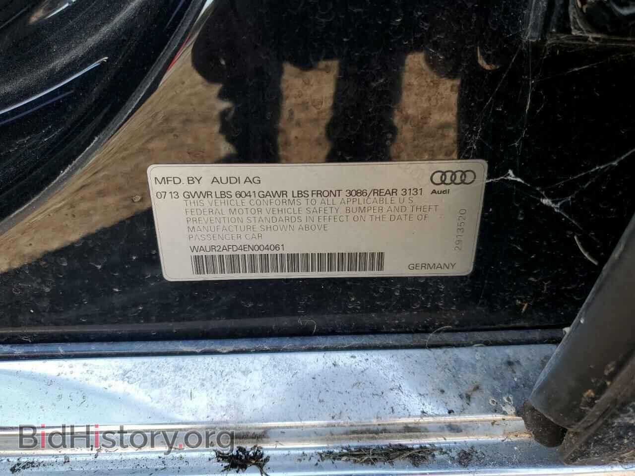 2014 AUDI A8 - VIN: WAUR2AFD4EN004061 - Photo 12