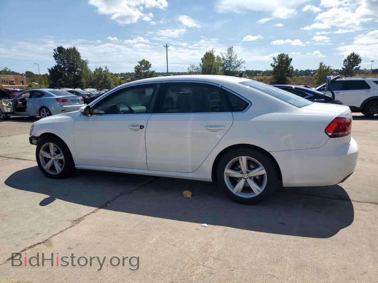 2012 VOLKSWAGEN PASSAT - VIN: 1VWBH7A35CC084254 - Фото 2