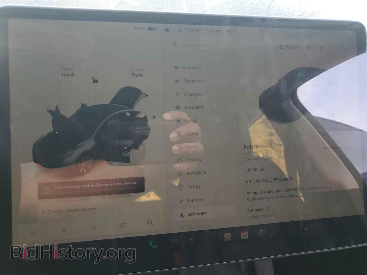 2023 TESLA MODEL Y - VIN: 7SAYGDEE8PF928616 - Фото 9