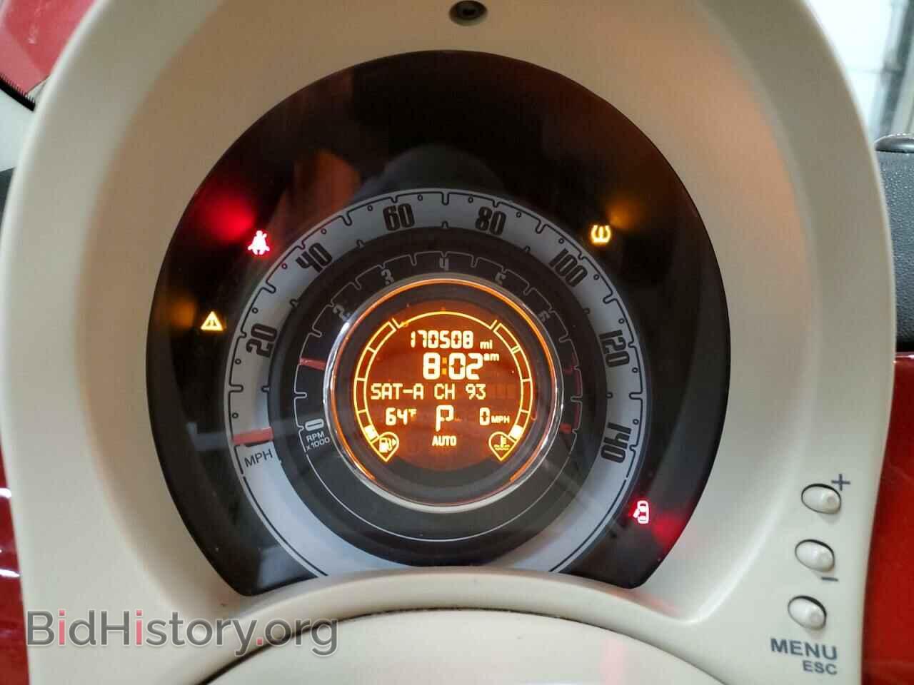 2012 FIAT 500 - VIN: 3C3CFFER8CT123109 - Фото 9
