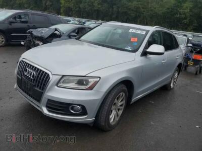 2013 Audi Q5 Premium Plus, серебристый — VIN WA1LFAFP4DA086526, Copart