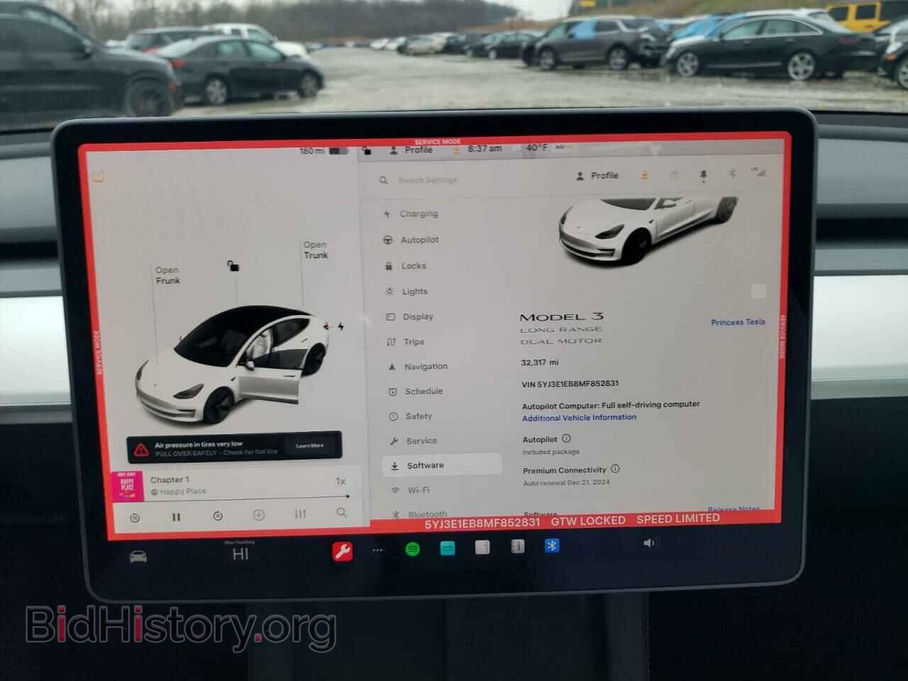 2021 TESLA MODEL 3 - VIN: 5YJ3E1EB8MF852831 - Photo 9