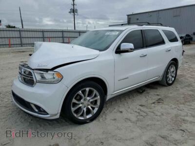 2017 Dodge DURANGO Citadel, white — VIN 1C4RDHEG3HC854782, Copart