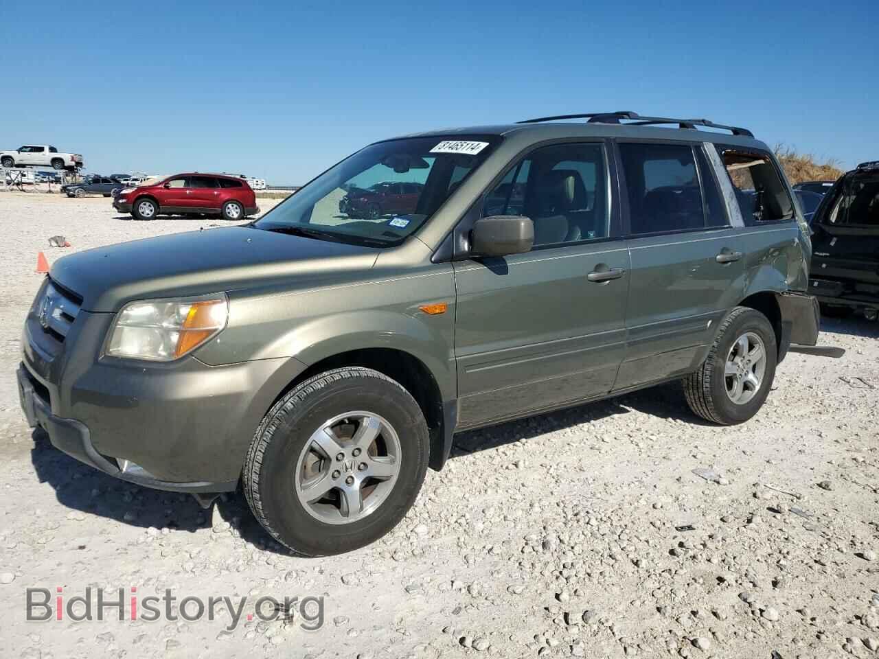 Photo 5FNYF28607B029435 - HONDA PILOT 2007