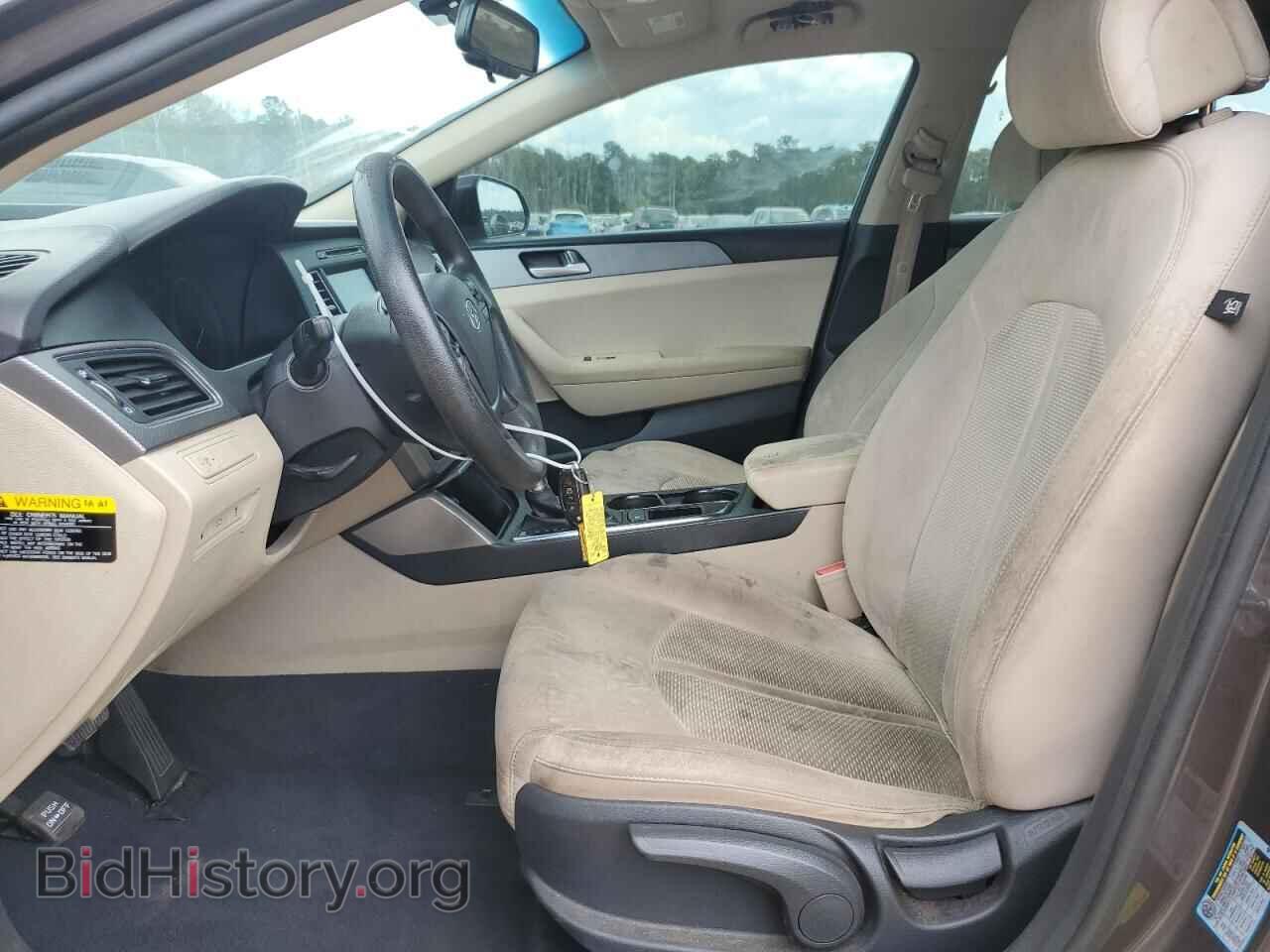 2017 HYUNDAI SONATA - VIN: 5NPE24AF1HH594624 - Фото 7