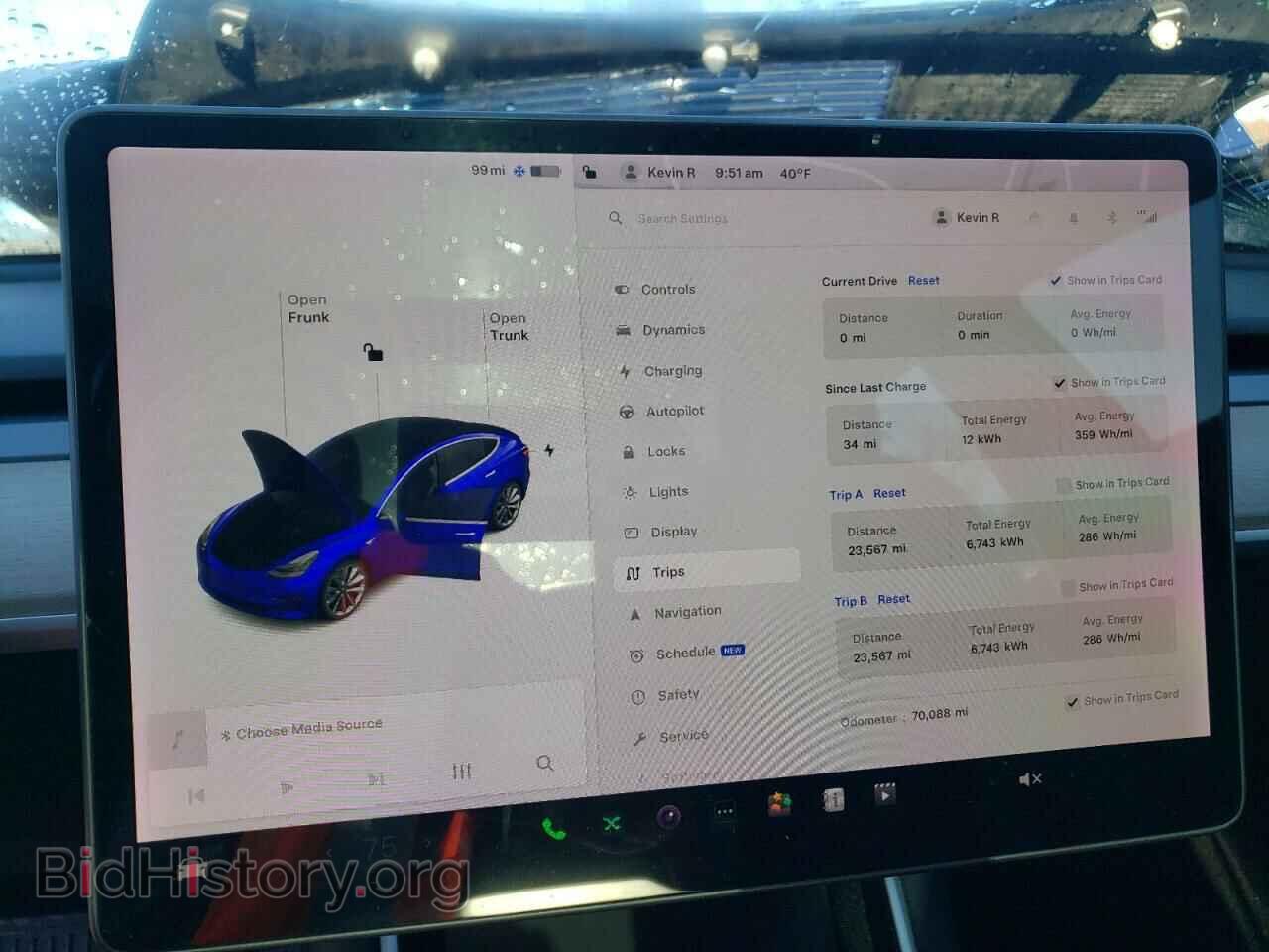 2020 TESLA MODEL 3 - VIN: 5YJ3E1EB1LF620487 - Фото 9