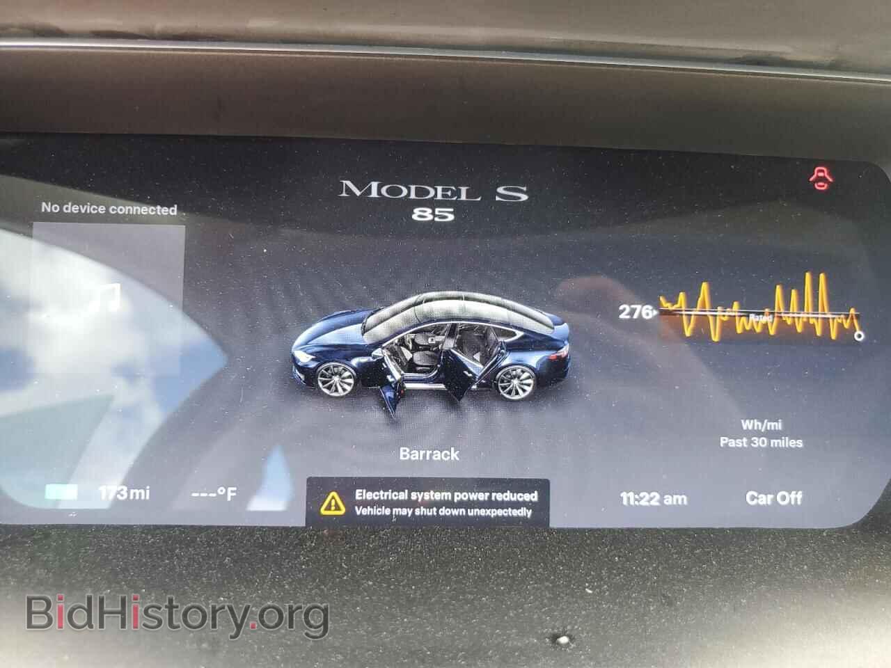 2014 TESLA MODEL S - VIN: 5YJSA1H13EFP40031 - Фото 9