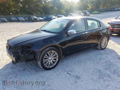 2012 Chrysler 200 LIMITED, black — VIN 1C3CCBCG9CN279100, Copart