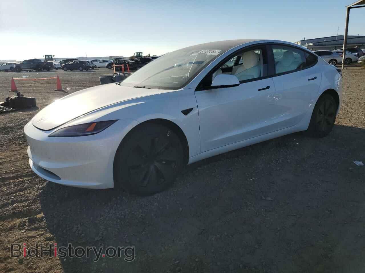 Photo 5YJ3E1EA4RF795493 - TESLA MODEL 3 2024