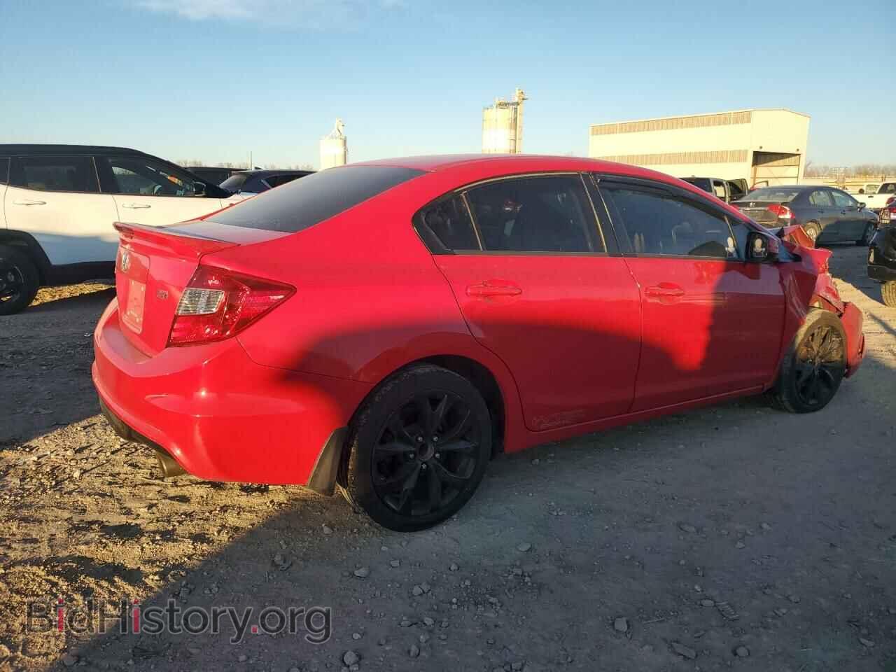 2012 HONDA CIVIC - VIN: 2HGFB6E55CH706197 - Фото 3