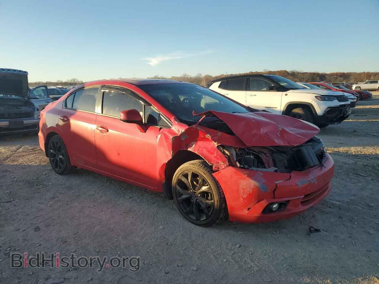 2012 HONDA CIVIC - VIN: 2HGFB6E55CH706197 - Фото 4