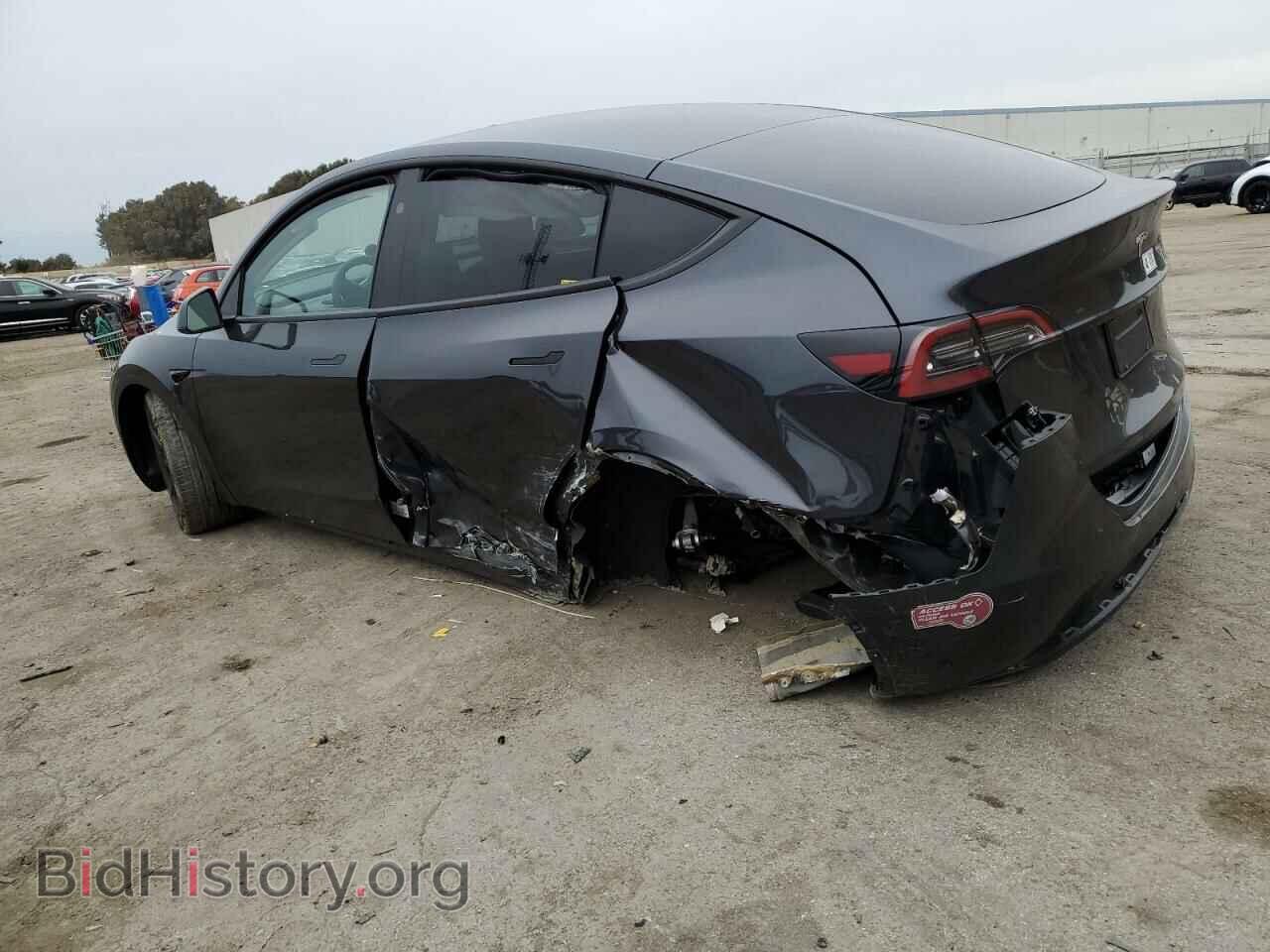 2024 TESLA MODEL Y - VIN: 7SAYGAEE1RF082203 - Фото 2