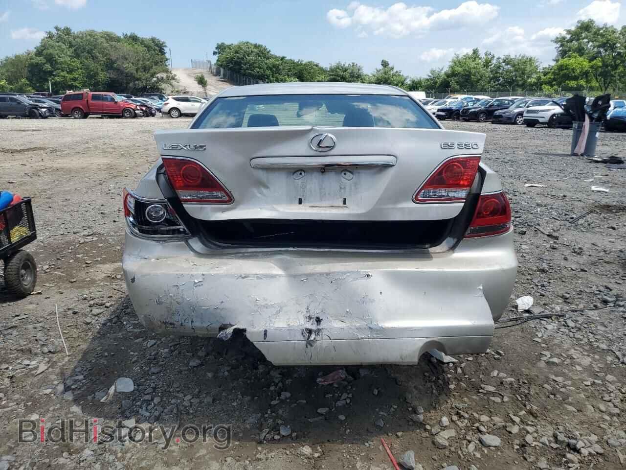2005 LEXUS ES330 - VIN: JTHBA30G755079082 - Фото 6