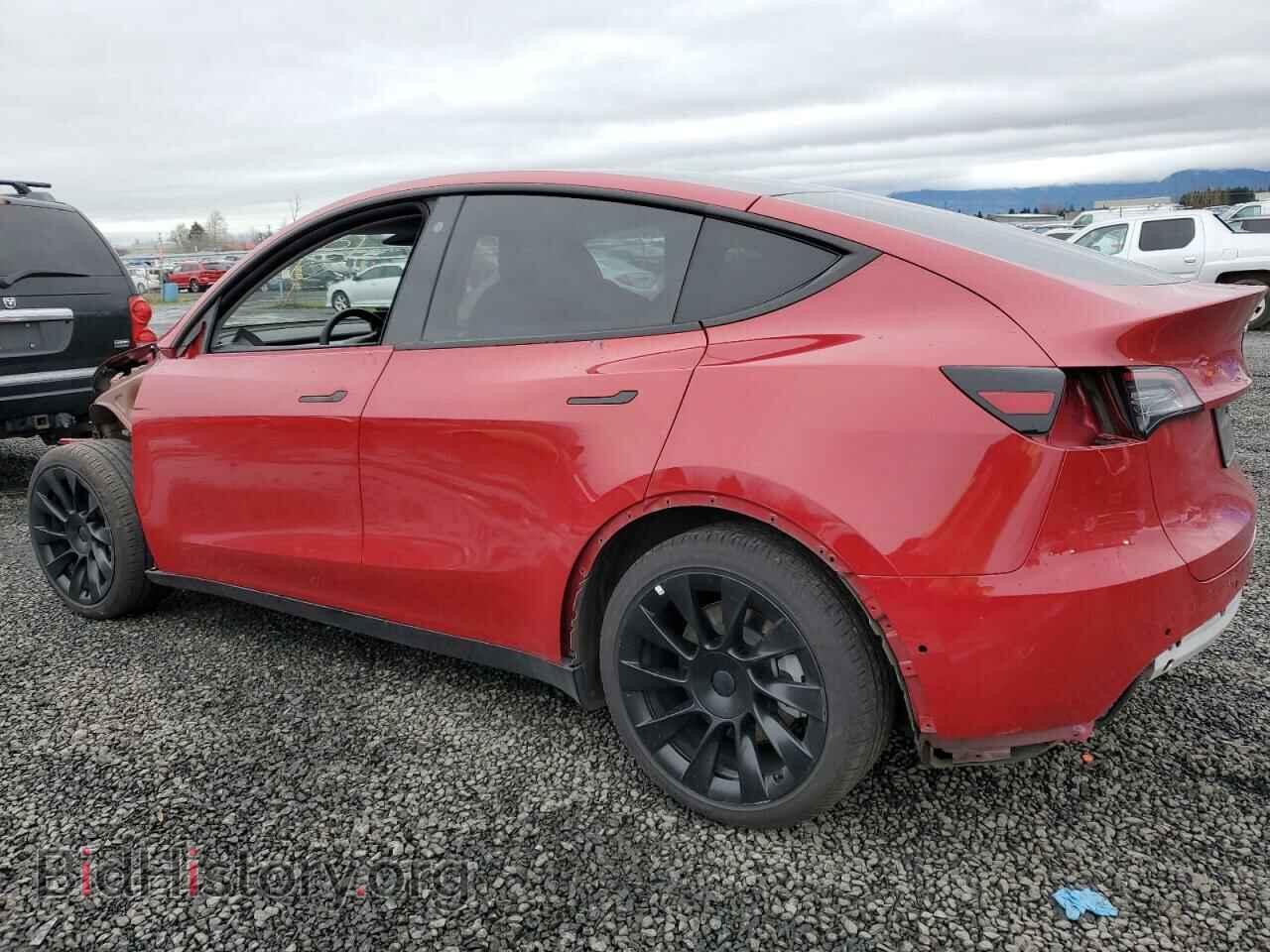 2022 TESLA MODEL Y - VIN: 7SAYGAEE9NF363904 - Фото 2