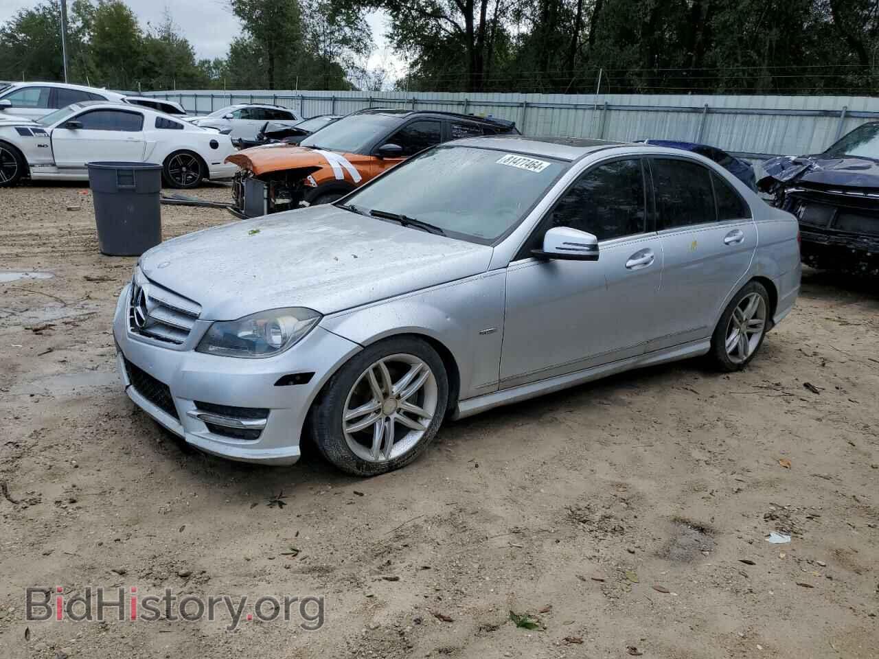 Фотография WDDGF4HB3CA683083 - MERCEDES-BENZ C-CLASS 2012