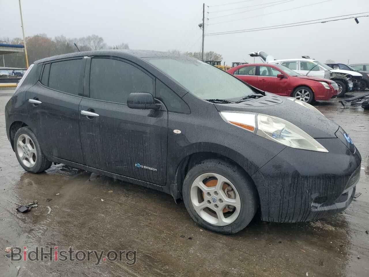 2012 NISSAN LEAF - VIN: JN1AZ0CP1CT023733 - Фото 4