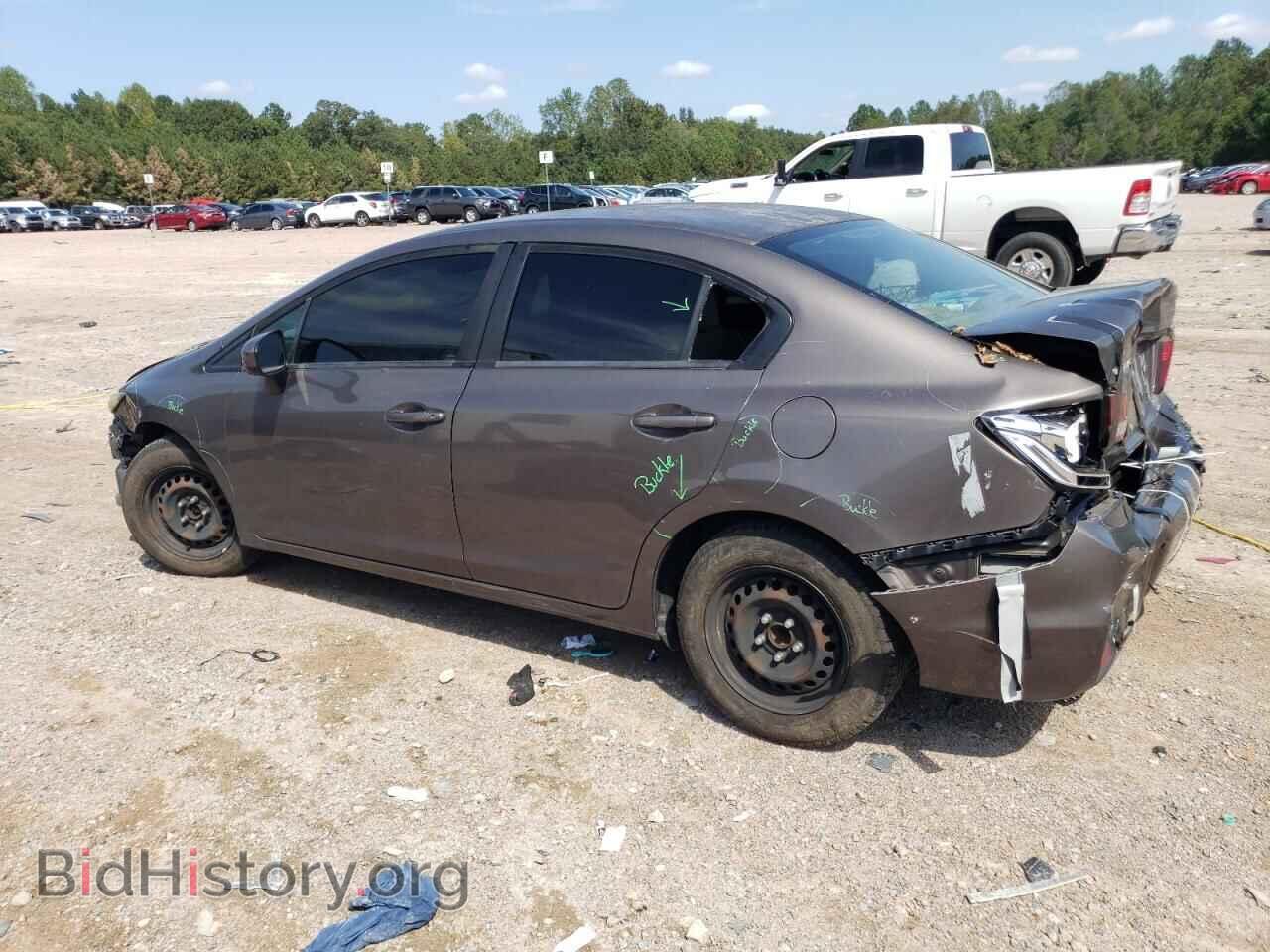 2014 HONDA CIVIC - VIN: 2HGFB2F59EH525131 - Фото 2