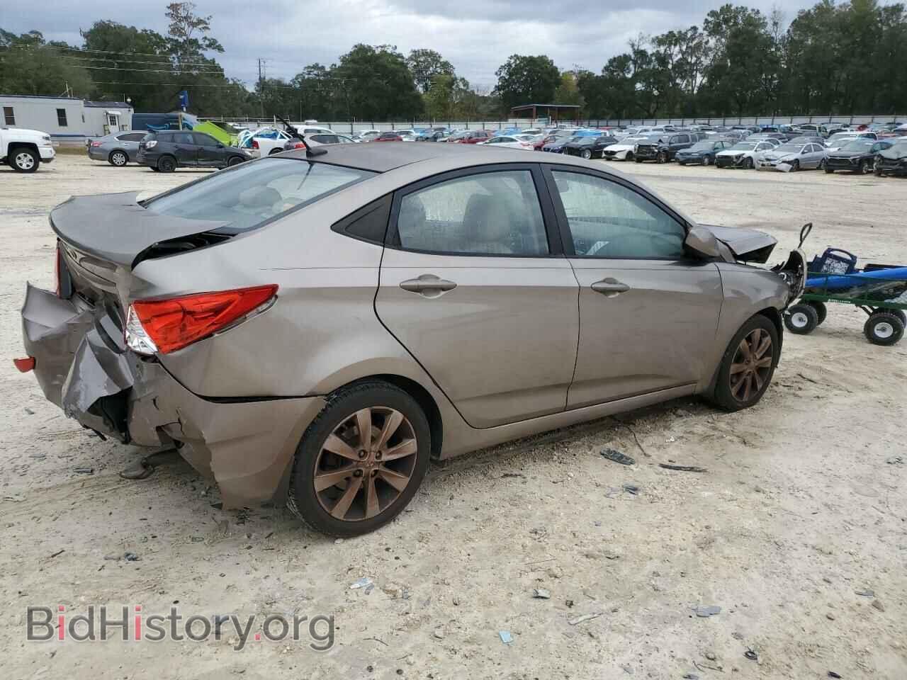 2014 HYUNDAI ACCENT - VIN: KMHCU4AE5EU621488 - Фото 3