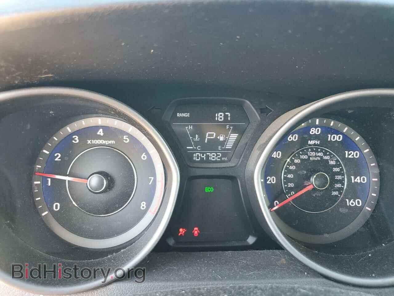2014 HYUNDAI ELANTRA - VIN: KMHDH4AE5EU151925 - Фото 9