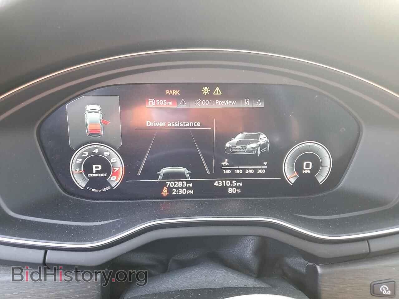 2020 AUDI A5 - VIN: WAUBNCF55LA007004 - Фото 9