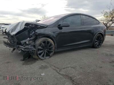 2018 Tesla MODEL X, черный — VIN 5YJXCBE21JF130061, Copart
