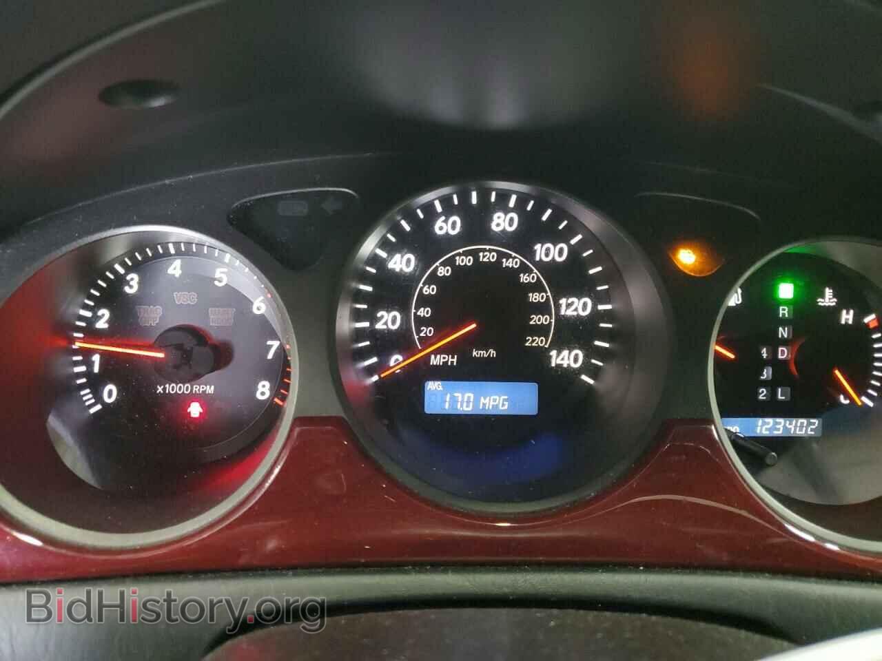 2005 LEXUS ES330 - VIN: JTHBA30G255097392 - Фото 9