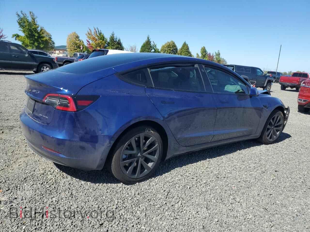 2022 TESLA MODEL 3 - VIN: 5YJ3E1EB0NF288447 - Фото 3
