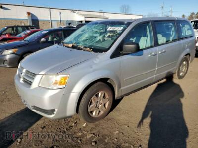 2010 Dodge CARAVAN SE, silver — VIN 2D4RN4DE1AR447422, Copart