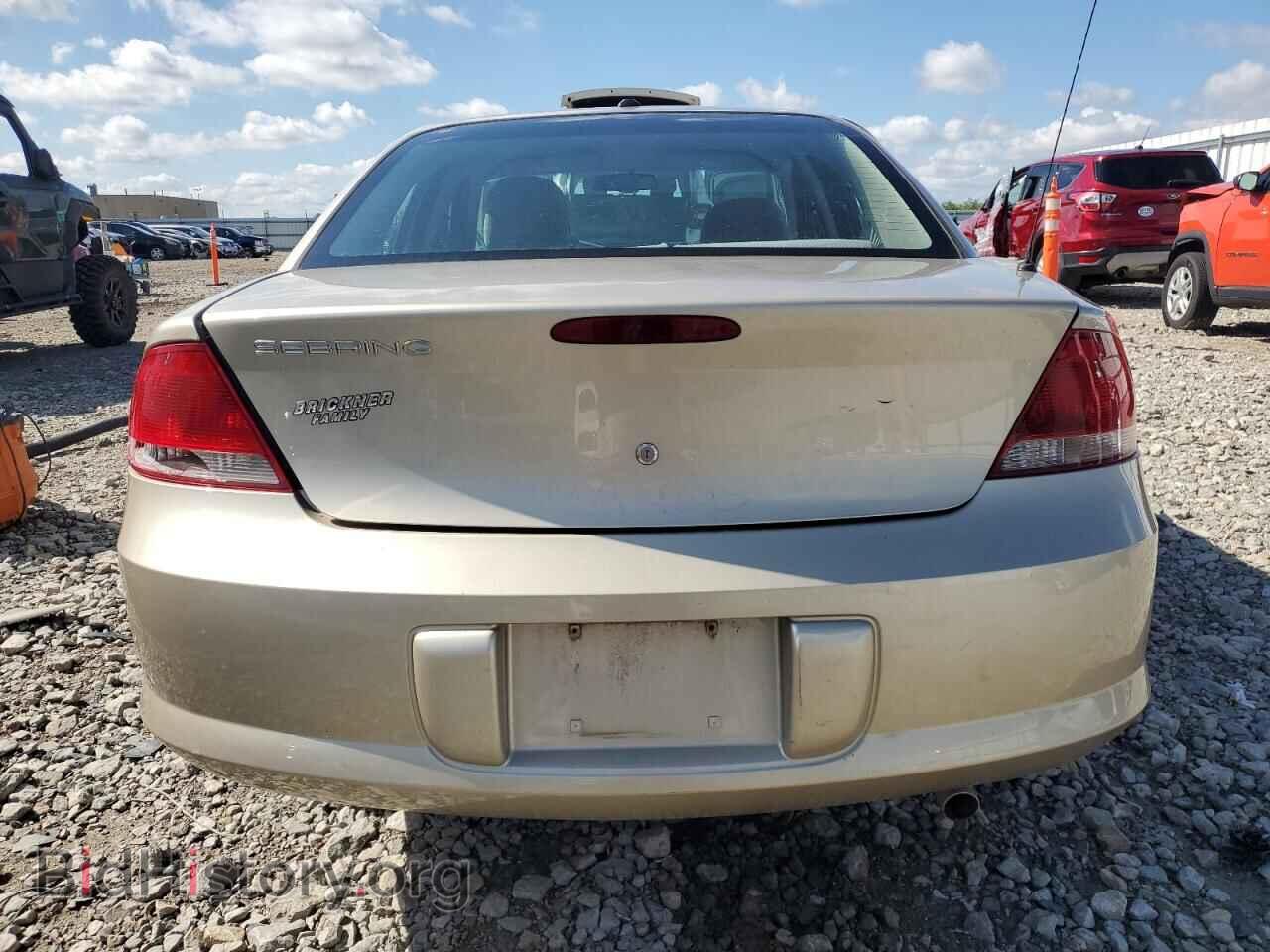 2006 CHRYSLER SEBRING - VIN: 1C3EL56R46N283910 - Фото 6