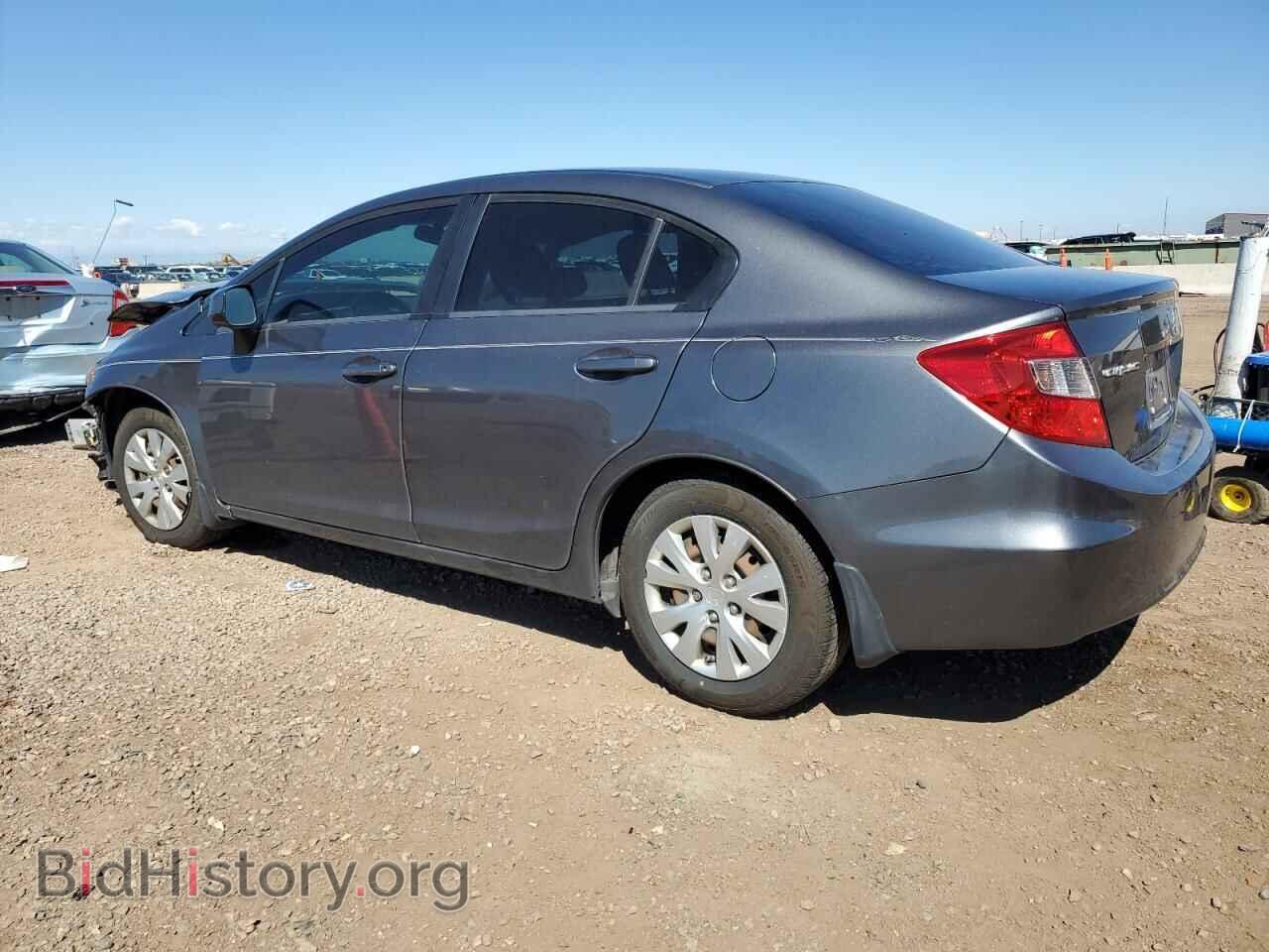 2012 HONDA CIVIC - VIN: 2HGFB2F55CH310679 - Фото 2
