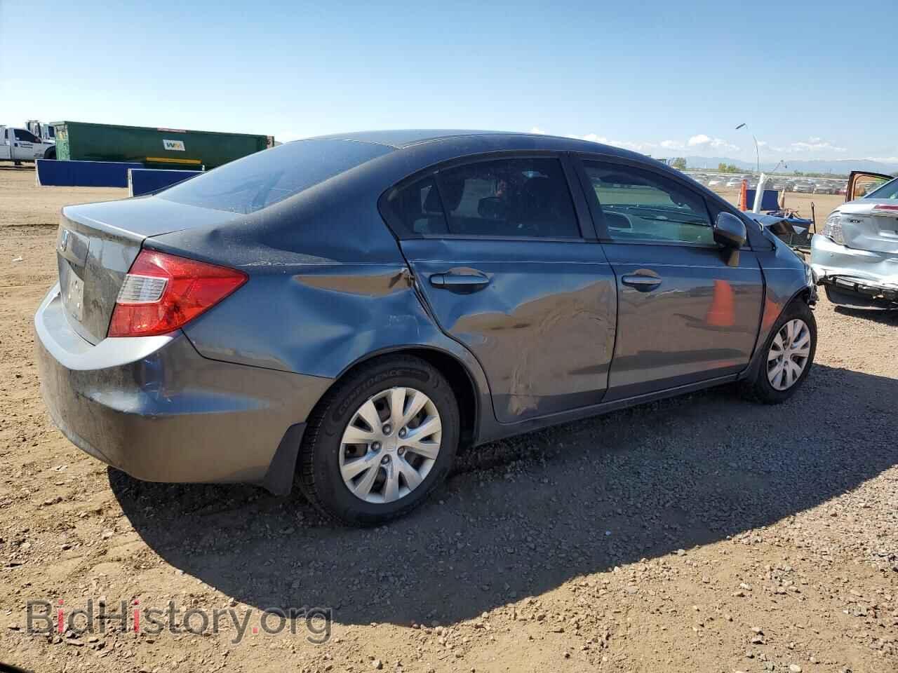 2012 HONDA CIVIC - VIN: 2HGFB2F55CH310679 - Фото 3
