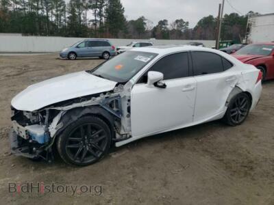 2015 Lexus IS 250, white — VIN JTHCF1D24F5022493, Copart