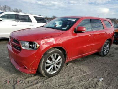 2012 Dodge DURANGO R/T, красный — VIN 1C4SDJCT8CC116557, Copart