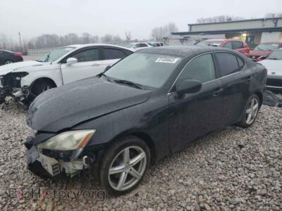 2007 Lexus IS IS 250, черный — VIN JTHCK262975009738, Copart