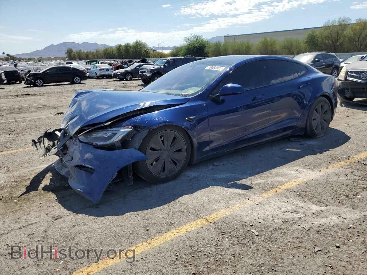 Фотография 5YJSA1E52MF453771 - TESLA MODEL S 2021