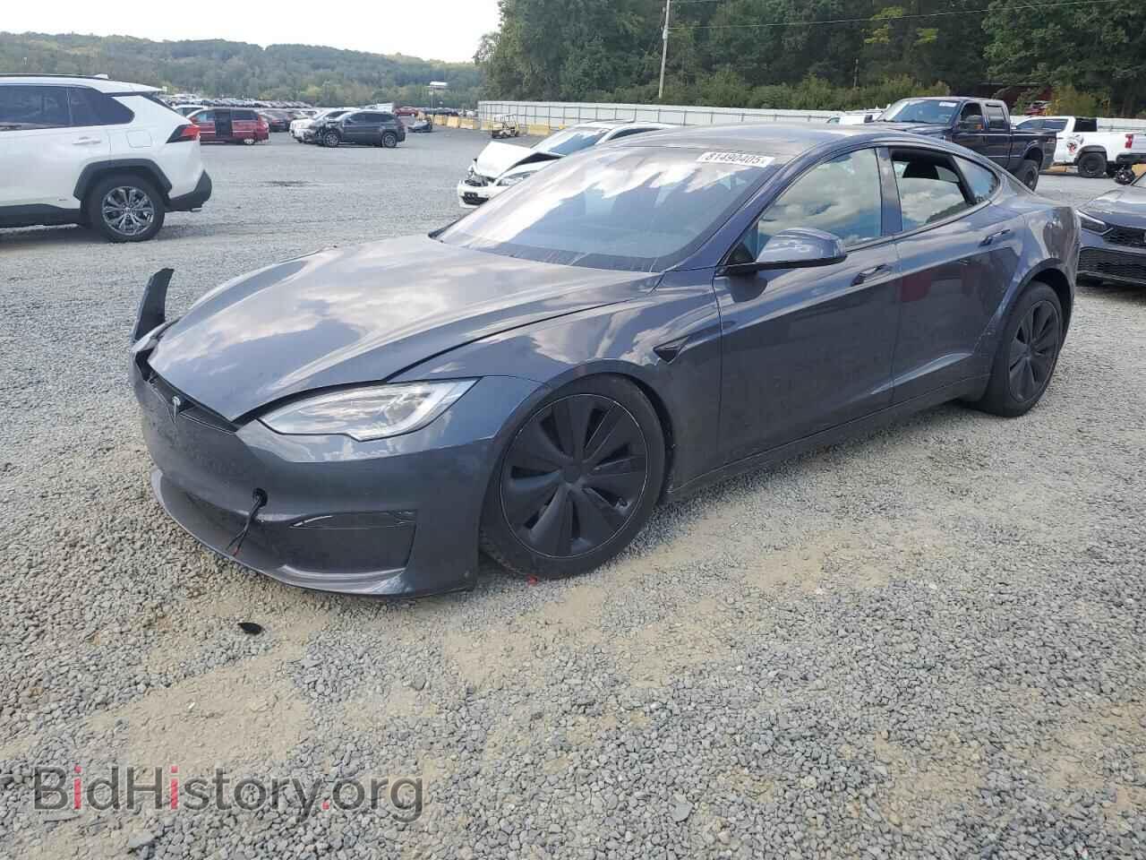 Фотография 5YJSA1E53MF441449 - TESLA MODEL S 2021