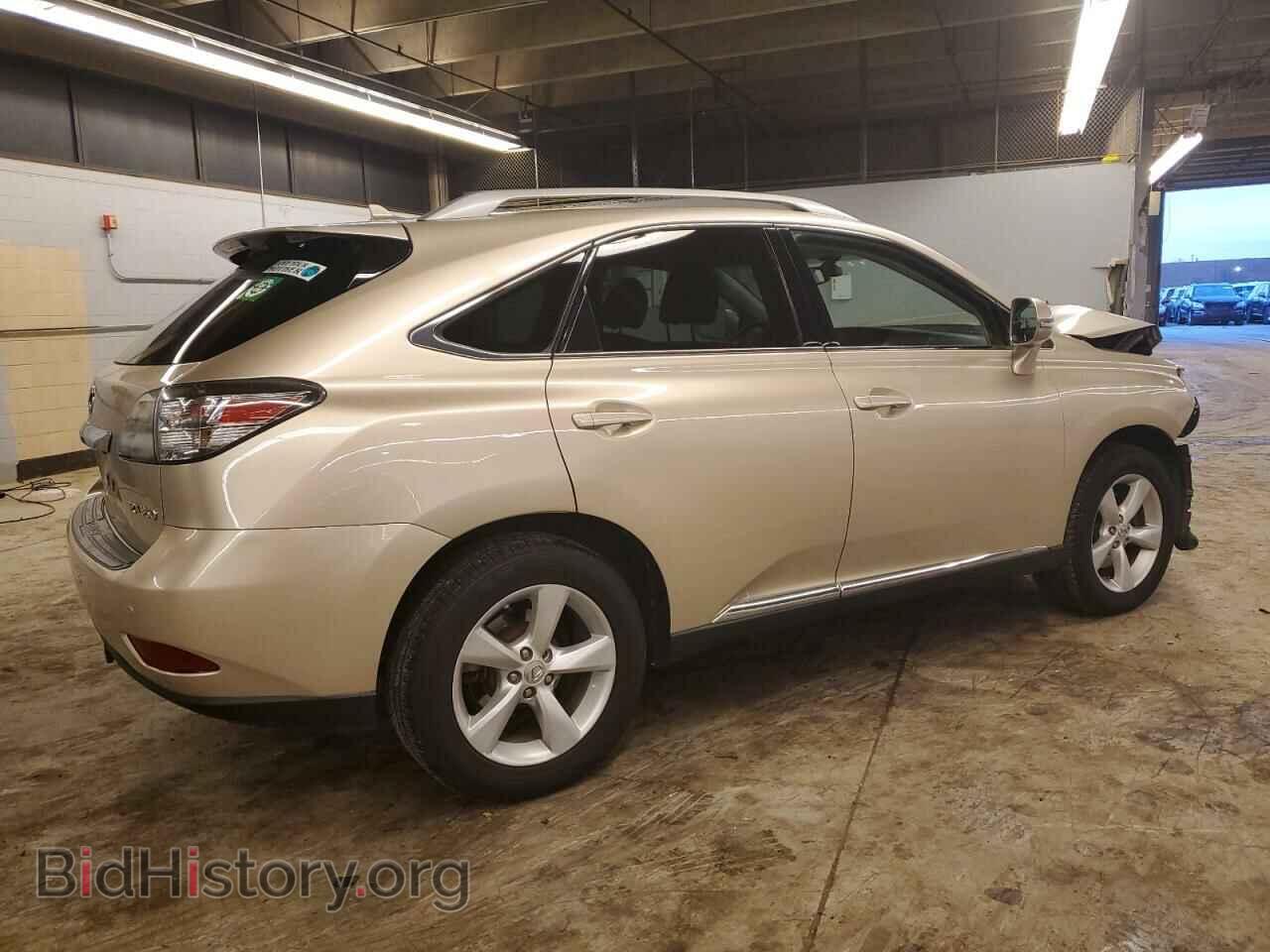 2011 LEXUS RX350 - VIN: 2T2BK1BA0BC110100 - Фото 3