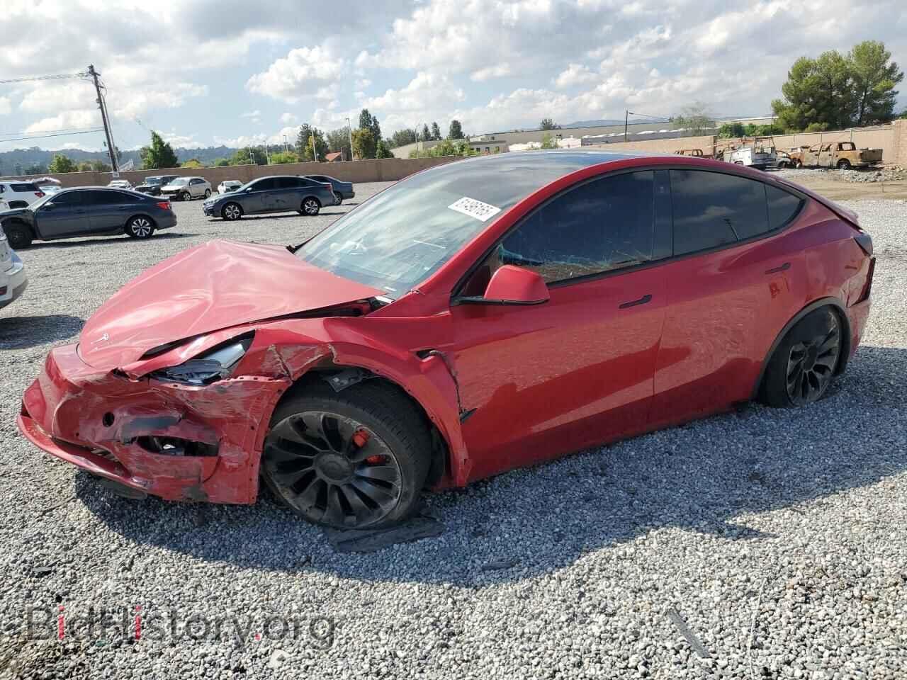 Photo 7SAYGDEF2NF345755 - TESLA MODEL Y 2022