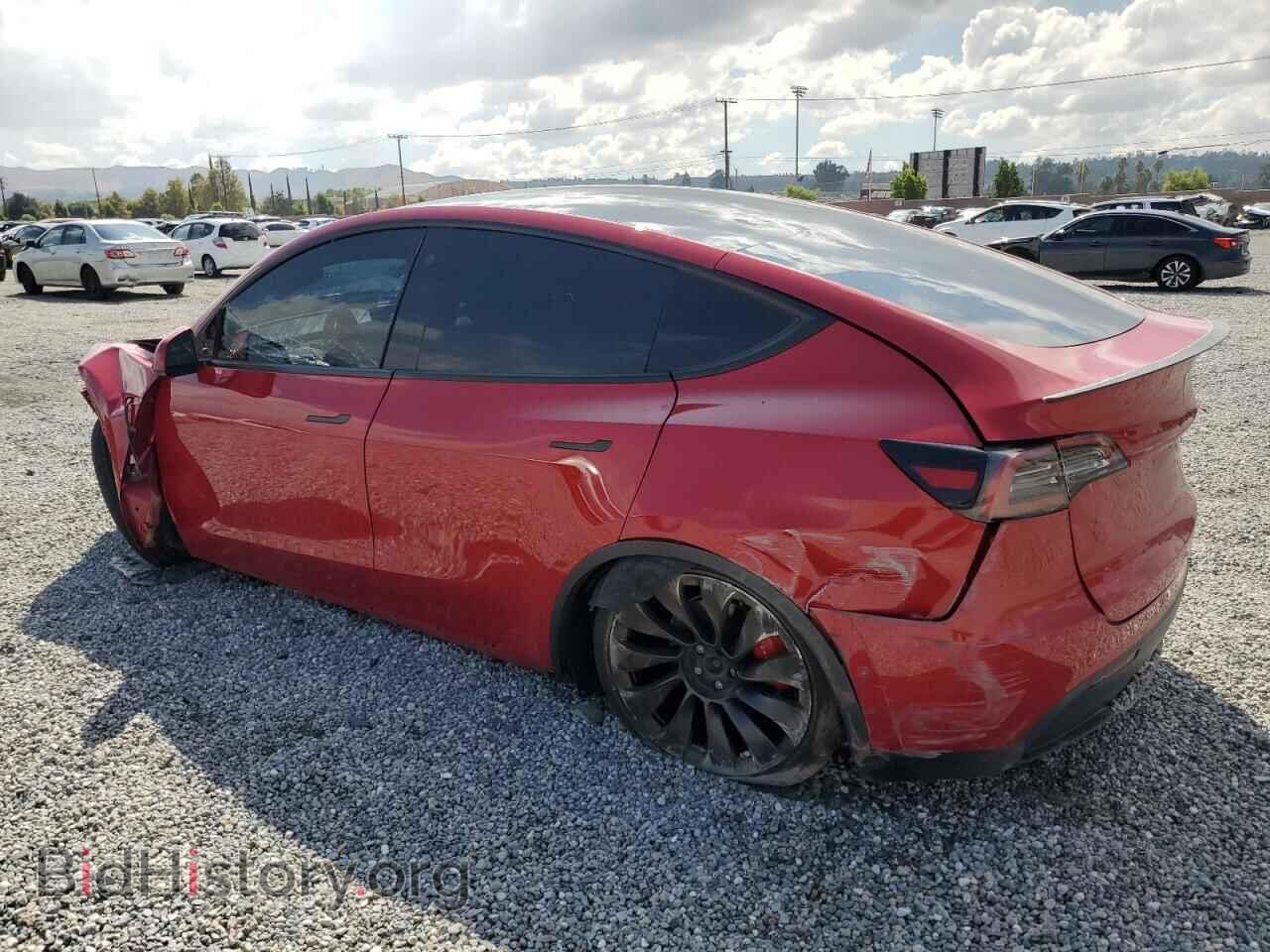 2022 TESLA MODEL Y - VIN: 7SAYGDEF2NF345755 - Photo 2