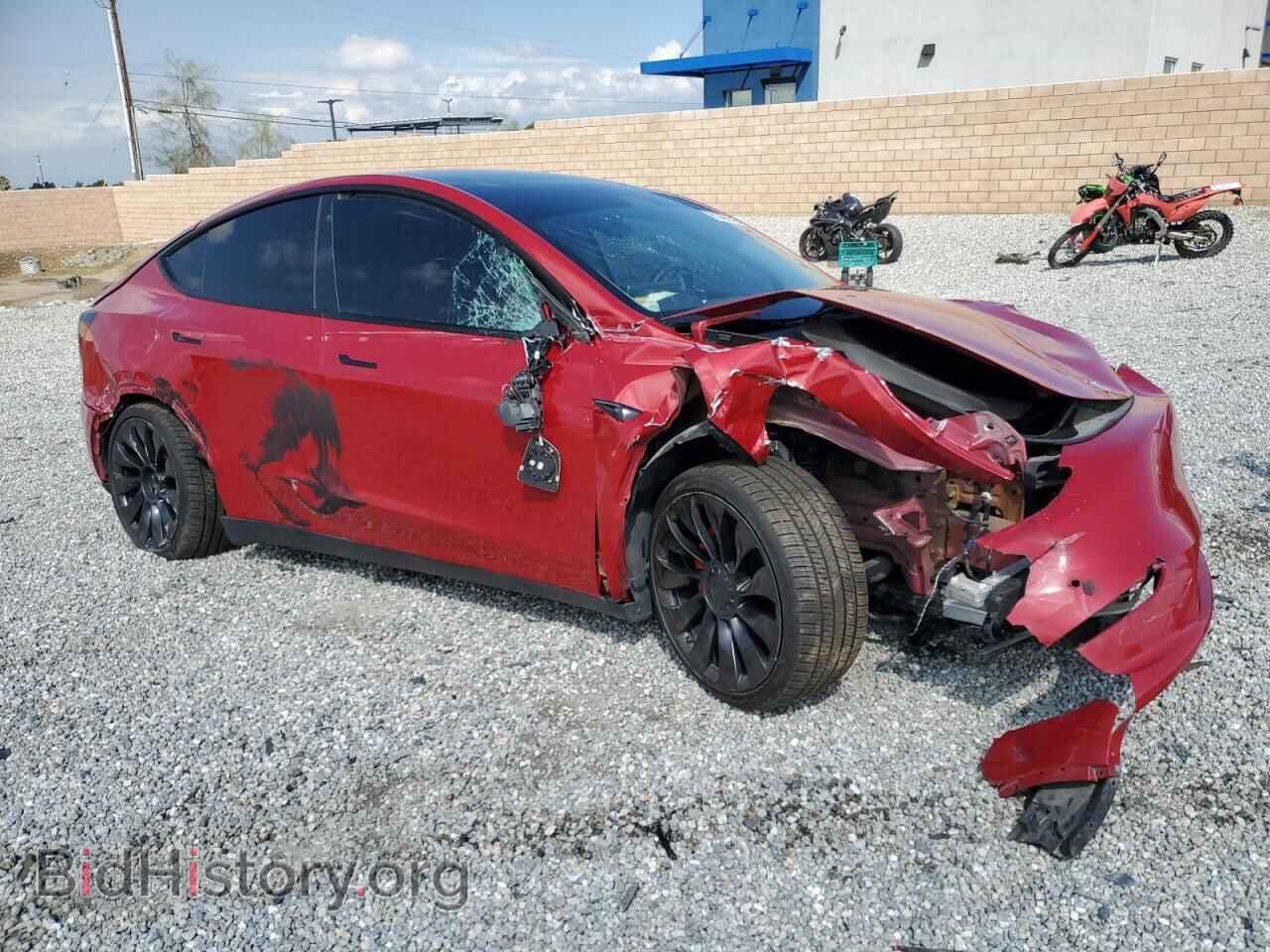 2022 TESLA MODEL Y - VIN: 7SAYGDEF2NF345755 - Photo 4