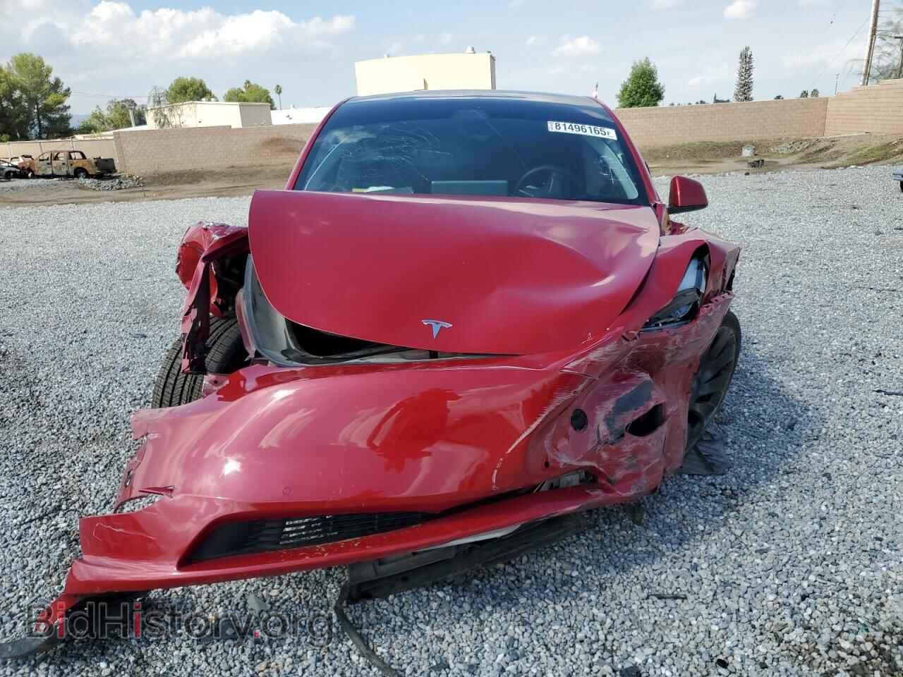 2022 TESLA MODEL Y - VIN: 7SAYGDEF2NF345755 - Photo 5