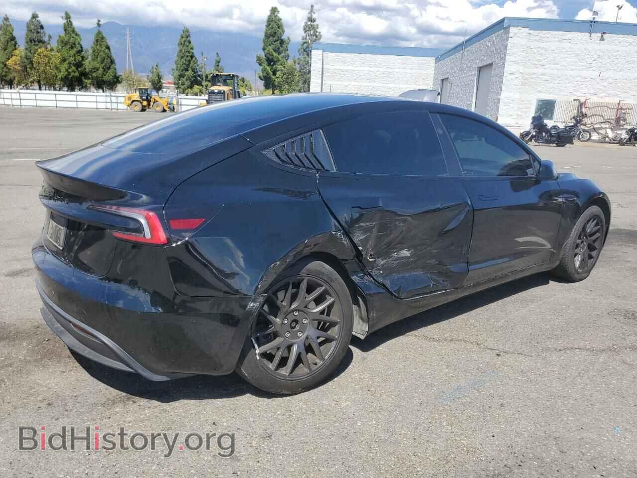 2024 TESLA MODEL 3 - VIN: 5YJ3E1EA4RF722656 - Photo 3